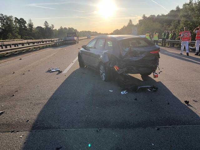 Die Unfallstelle 

 | Foto:  Polizeidirektion Kaiserslautern