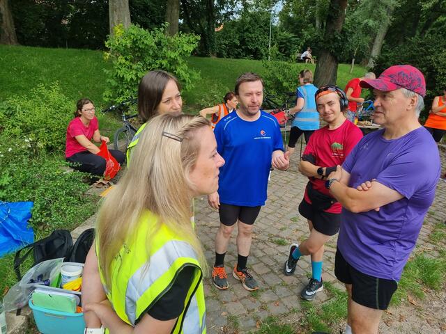 Speyer Leinpfad parkrun. Jeden Samstag um 9h hinter der Speyerer Jugendherberge.  | Foto: SLP