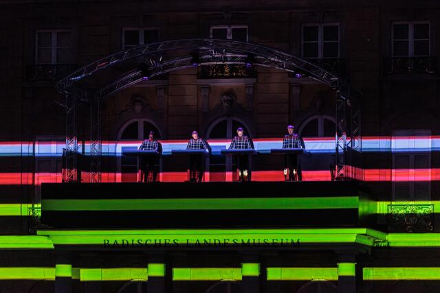 Kraftwerk am Schloss Karlsruhe 12. August 2023 | Foto: Paul Needham