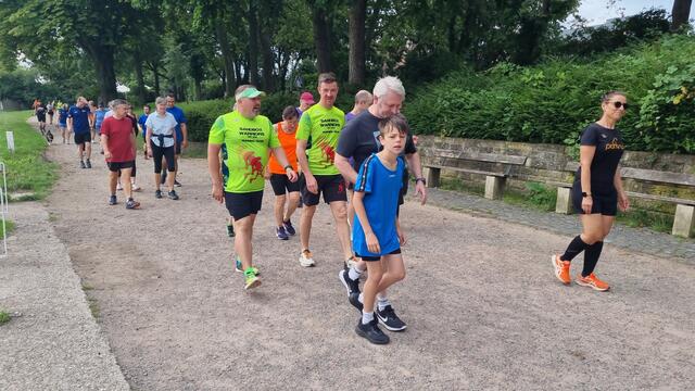Speyer Leinpfad parkrun. Jeden Samstag um 9h hinter der Speyerer Jugendherberge.  | Foto: SLP