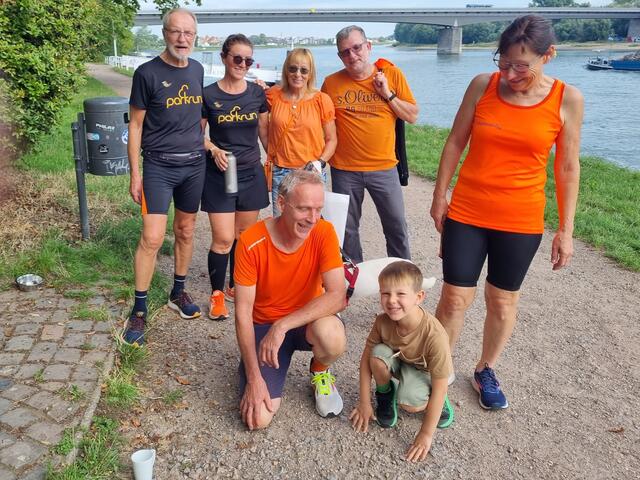 Speyer Leinpfad parkrun. Jeden Samstag um 9h hinter der Speyerer Jugendherberge.  | Foto: SLP