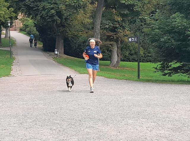 Speyer Leinpfad parkrun. Jeden Samstag um 9h hinter der Speyerer Jugendherberge.  | Foto: SLP