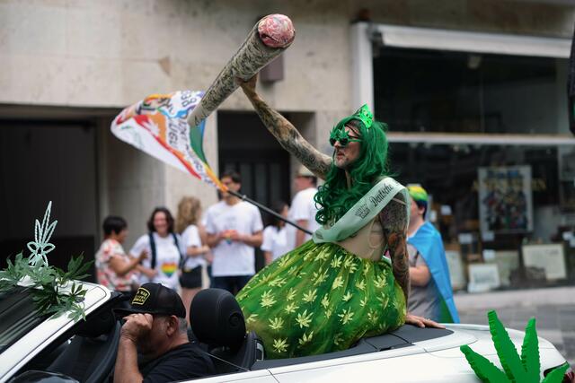 Politische Botschaft auf dem CSD Mannheim | Foto: Jessica Bader
