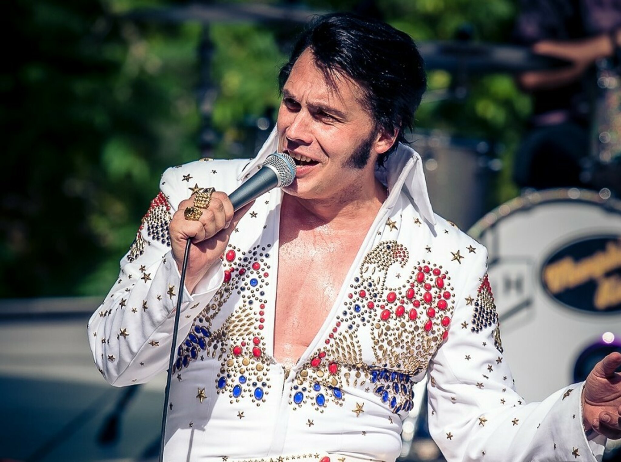 Erinnerung an den King of Rock´n roll Andy King singt in der