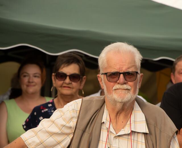 Kerwe Sondernheim 2023 - Ortsvorsteher Friedrich Rentschler  | Foto: Heike Schwitalla