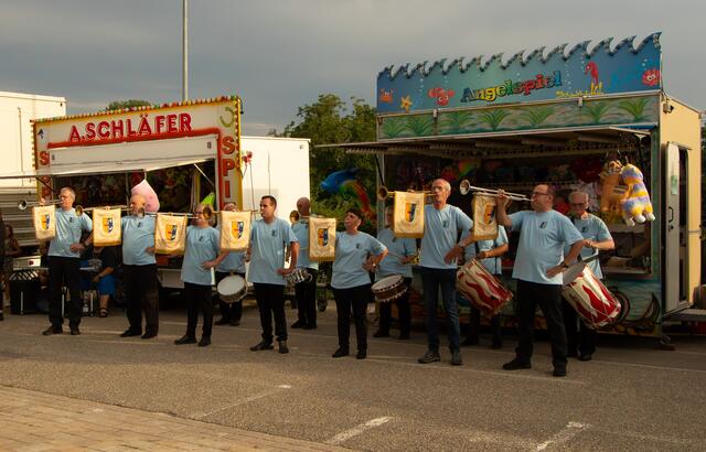 Kerwe Sondernheim 2023 - Fanfarenzug des Musikvereins | Foto: Heike Schwitalla