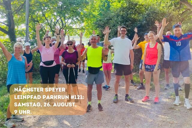 Starterfeld | Foto: Speyer Leinpfad parkrun