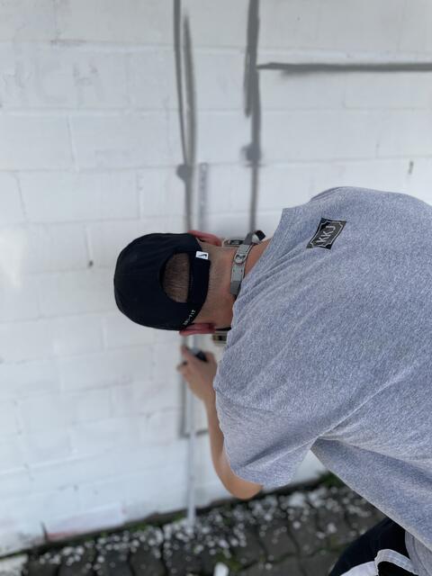 Straußjugend- und Ausschussmitglied Felix legte sich mächtig ins Zeug. | Foto: Tim Altschuck 