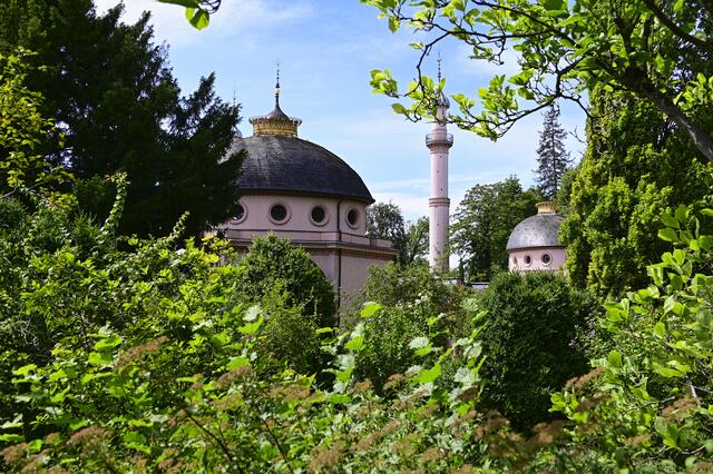 Versteckte Moschee, Schlossgarten Schwetzingen | Foto: Ilona Schäfer
