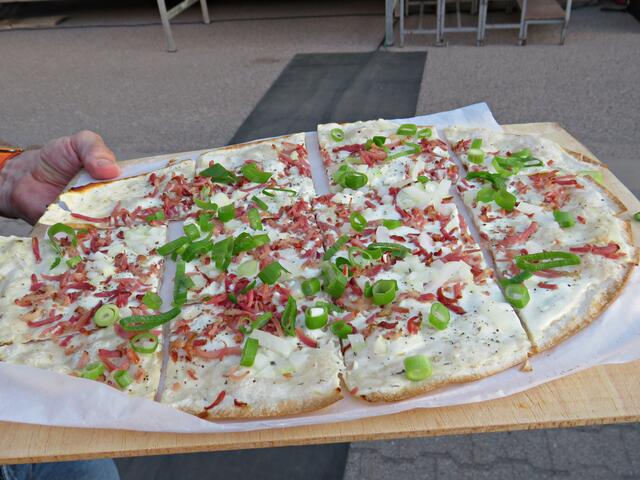 Elsässer Flammkuchen | Foto: Brigitte Melder