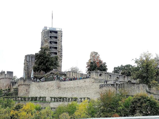 Die Wachtenburg: Der Balkon der Pfalz | Foto: Werner Roßkopf