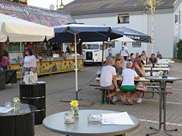 Noch früh am Abend | Foto: Brigitte Melder
