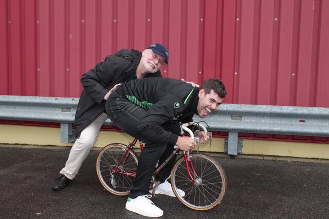 Timo Bichler und Jockel Faulhaber | Foto: Michael Sonnick