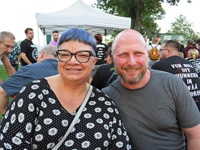 Wollten neben Depeche Mode auch mal was rockiges von Fine R.I.P. | Foto: Brigitte Melder