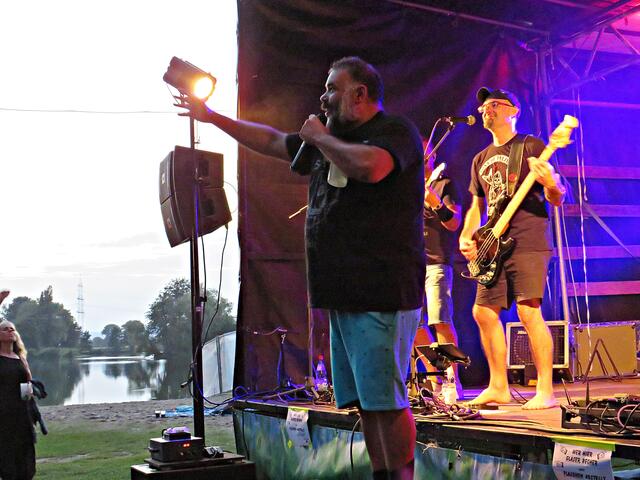 Mit Freude auf der Bühne | Foto: Brigitte Melder