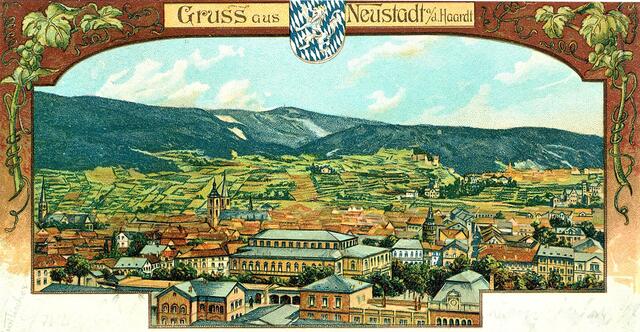 Historische Ansicht. | Foto: Reiseführer Neustadt an der Weinstraße, das Team