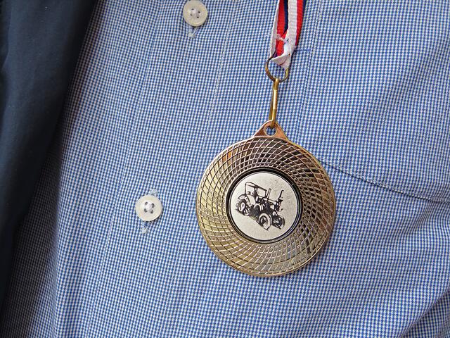 Das ist die Medaille | Foto: Brigitte Melder