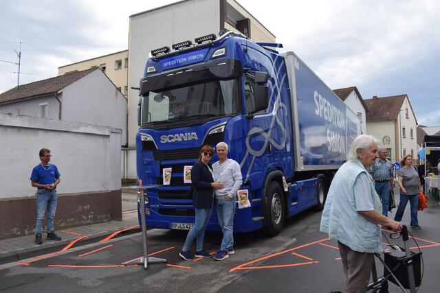 Informationen über den toten Winkel beim LKW | Foto: Gemeinde Mutterstadt