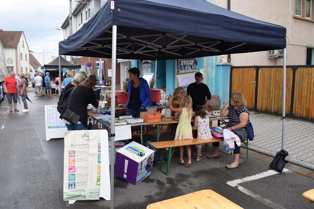 Info-Stand der Fairtrade-Steuerungsgruppe Mutterstadt | Foto: Gemeinde Mutterstadt