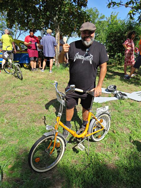 Oldtimer-Klapprad | Foto: Brigitte Melder