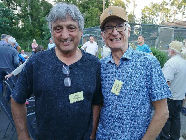 Kunibert Bock und Michael Maue (rechts) | Foto: Joachim Faulhaber