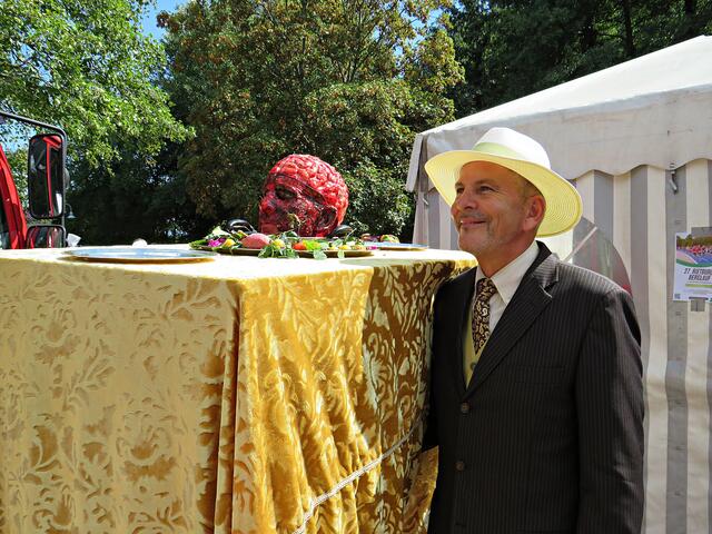 Hannibal Lector mit Speisewagen | Foto: Brigitte Melder