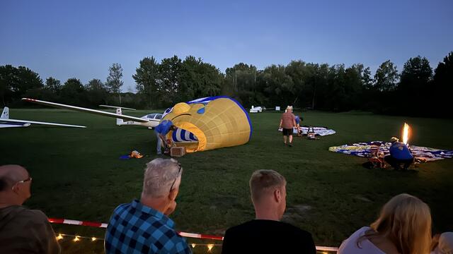 Impressionen vom Ballonglühen | Foto: Stefan Suchoroschenko