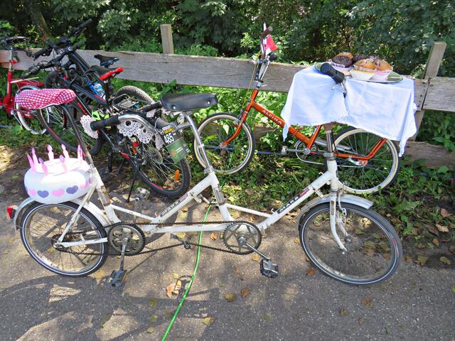 Lauter Klappräder | Foto: Brigitte Melder