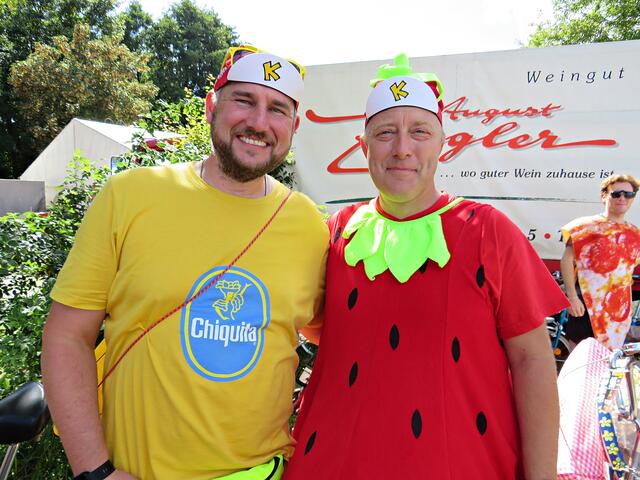 Banane und Erdbeere | Foto: Brigitte Melder