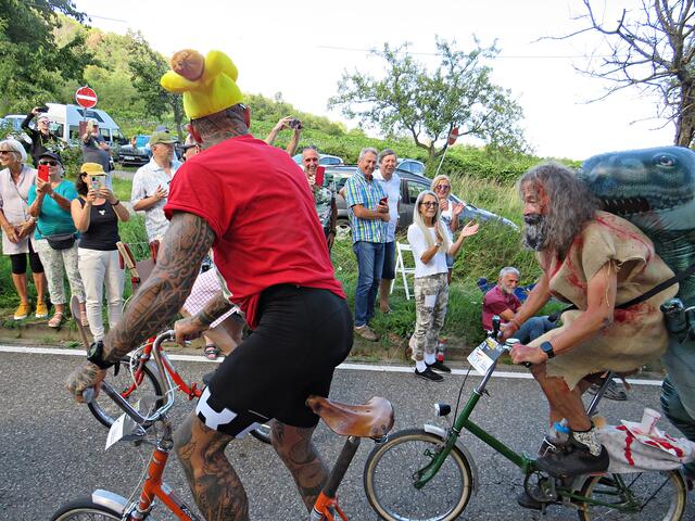 Auch Dinos &amp; Co. fuhren mit | Foto: Brigitte Melder