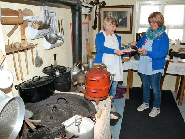 In der Küche der Heimatstube | Foto: Urheber: W. Schmidhuber