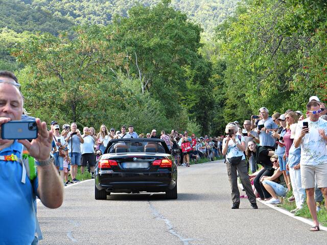 Martin Jüllig fuhr schon mal los | Foto: Brigitte Melder