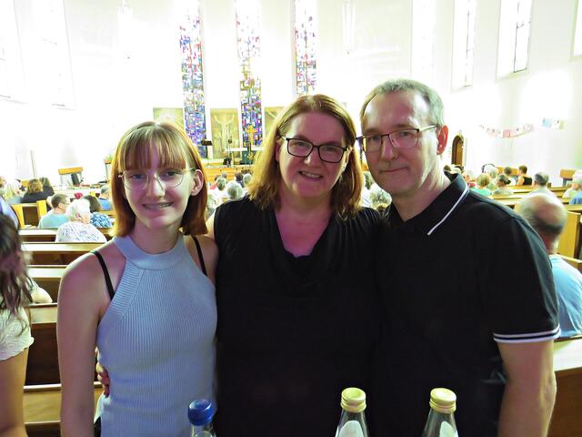 Familie Bizer sehr engagiert in der Kirche | Foto: Brigitte Melder