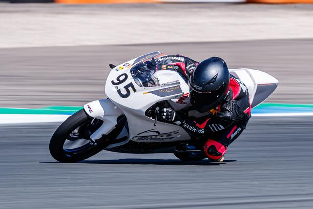 Richard Irmscher aus Lichtenau bei Chemnitz ist der Honda Talent-Gesamtsieger von 2023 | Foto: Moto Trophy