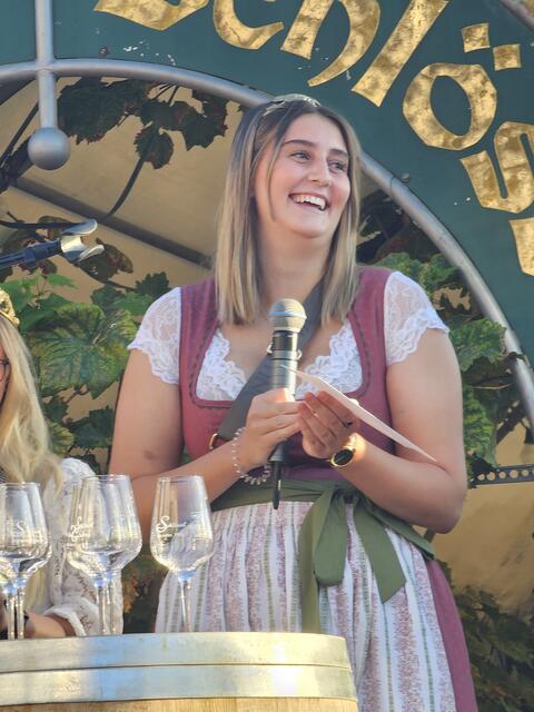 Die Kirrweiler Weinprinzessin Sina I. | Foto: Eva Bender