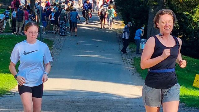 Bilder vom 123. Speyer Leinpfad parkrun. Laufe mit uns mit. Jeden Samstag um 9 Uhr. | Foto: Speyer Leinpfad parkrun
