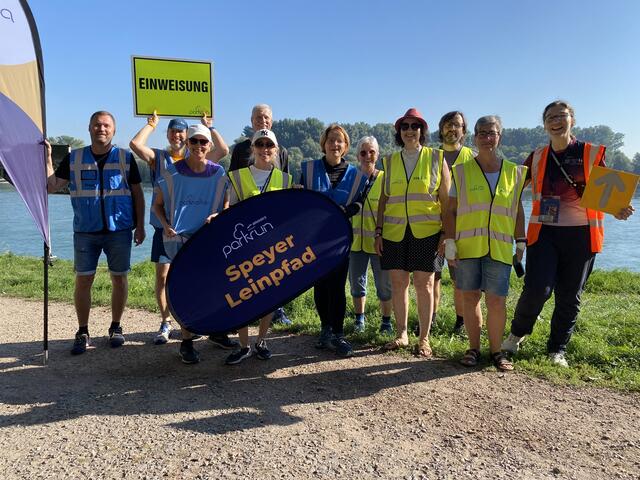Bilder vom 123. Speyer Leinpfad parkrun. Laufe mit uns mit. Jeden Samstag um 9 Uhr. | Foto: Speyer Leinpfad parkrun