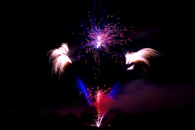 Feuerwerk beim Eppleseefest in Neuburg | Foto: Michael Jochem