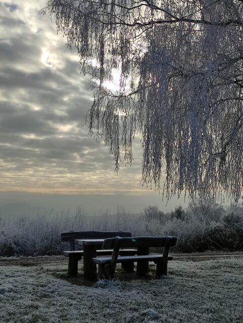 Winterstimmung Nähe Kapelle Trulben | Foto: Silke Brandstetter