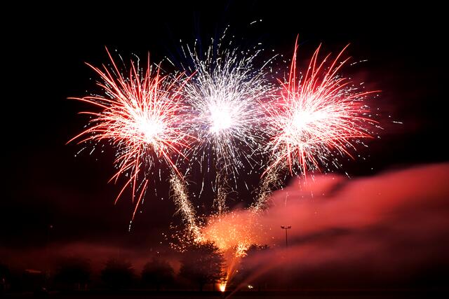 Feuerwerk beim Eppleseefest in Neuburg | Foto: Michael Jochem
