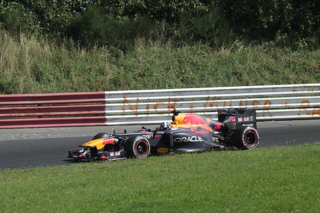 Der Schotte David Coulthard fuhr im Red Bull-Formel 1-Auto auf der legendären Nordschleife | Foto: Michael Sonnick