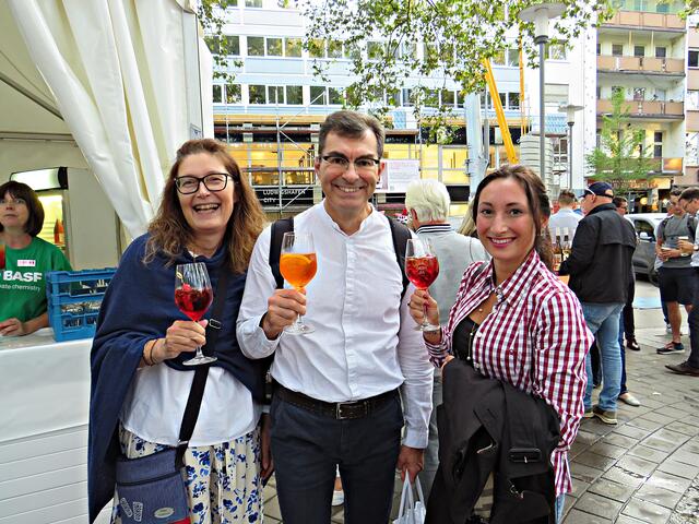 Brigitte Jungmann, Wolfgang Leibig und Anita Hauck hatten Spaß | Foto: Brigitte Melder