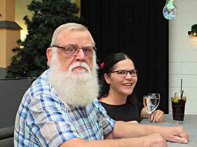 Wir hatten Spaß beim Fotografieren, Vorstandsmitglied Gerhard Saur noch nicht, aber ........ | Foto: Brigitte Melder