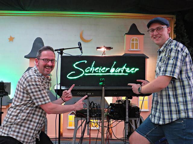Das Duo "Scheierbutzer" | Foto: Brigitte Melder