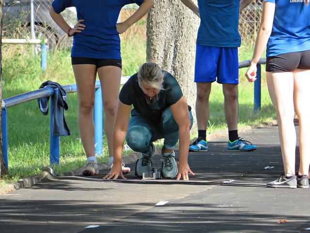 Bianca Haupt am Start | Foto: Brigitte Melder