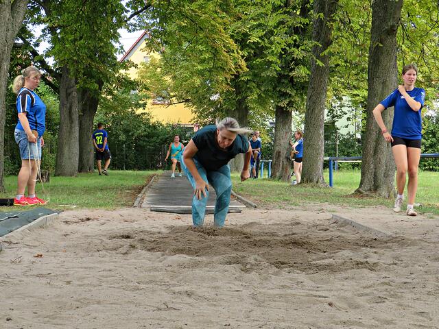 Weitsprung von Bianca Haupt | Foto: Brigitte Melder