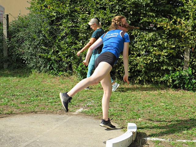 Kugelstoßerin Elena Löchner | Foto: Brigitte Melder