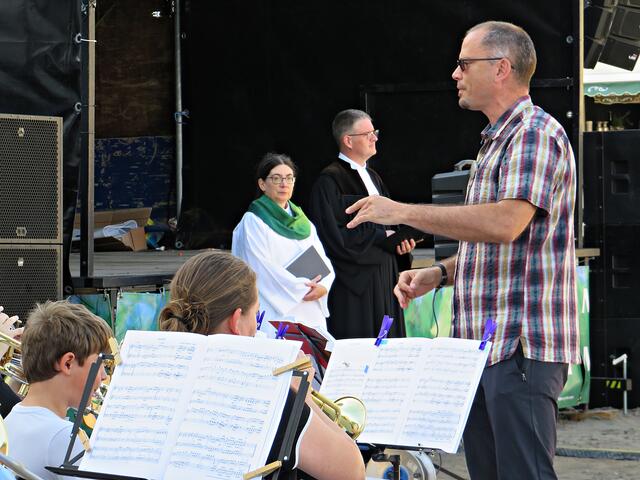 Dirigent Philipp Neidig | Foto: Brigitte Melder