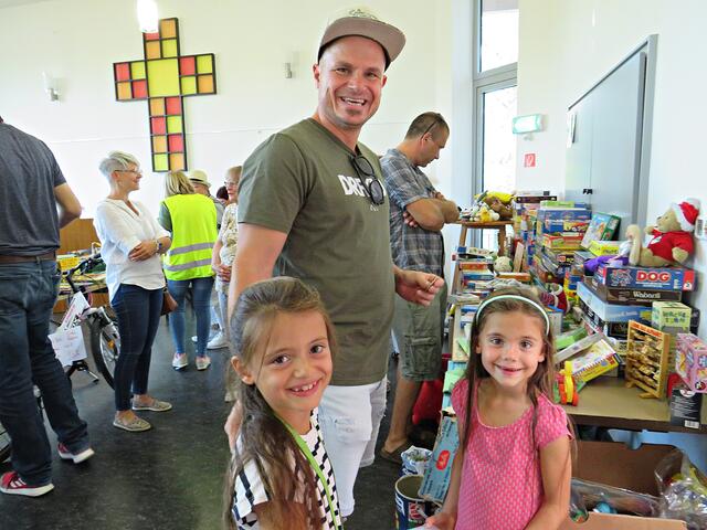 Da gab es allehand für die Kleinen | Foto: Brigitte Melder