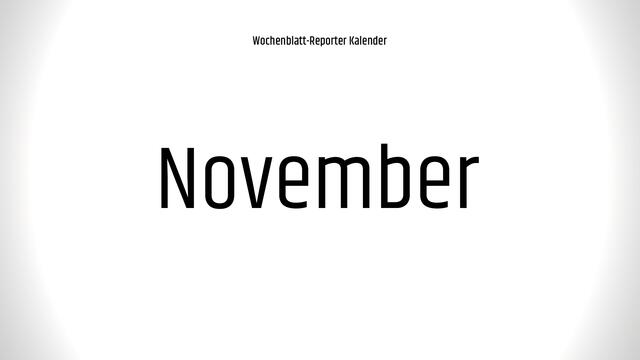 Hier beginnen die Abstimmungsfotos für den Monat November.  | Foto: red